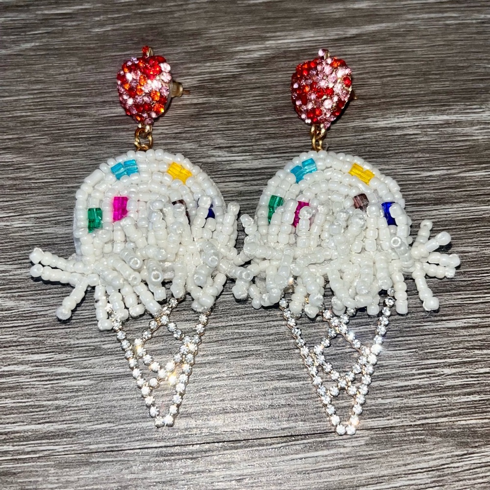 Ice Cream Cone Earrings